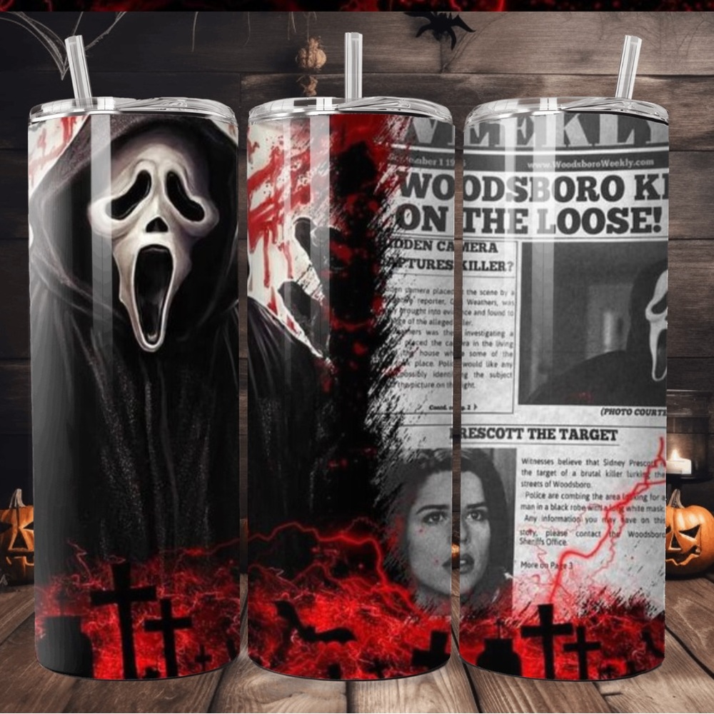 Scary Movie Handmade 20oz tumbler